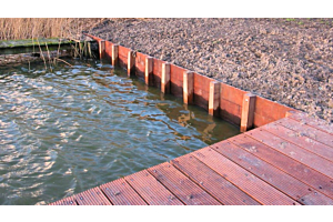 Zelf beschoeiing plaatsen? Pas deze vuistregels toe en doe het zelf!