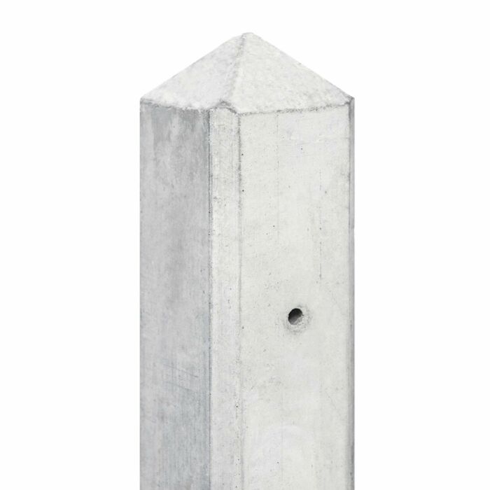 Betonpaal 100x100x1800 standaard wit/grijs (tussenpaal) main product photo