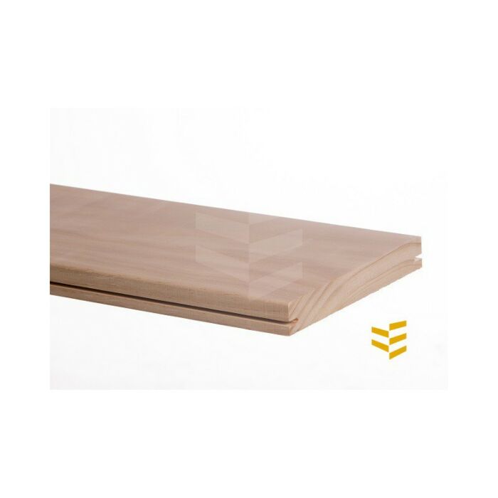 Accoya dekdeel glad 27x195 tbv aluminium liggers main product photo