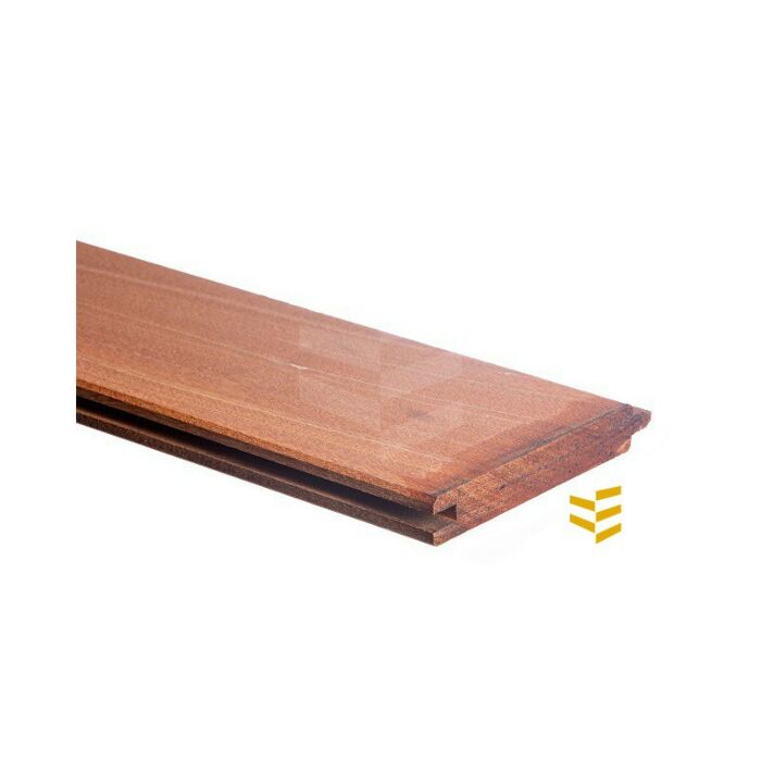 Bangkirai geschaafd geploegd 4-velling 21x132 main product photo