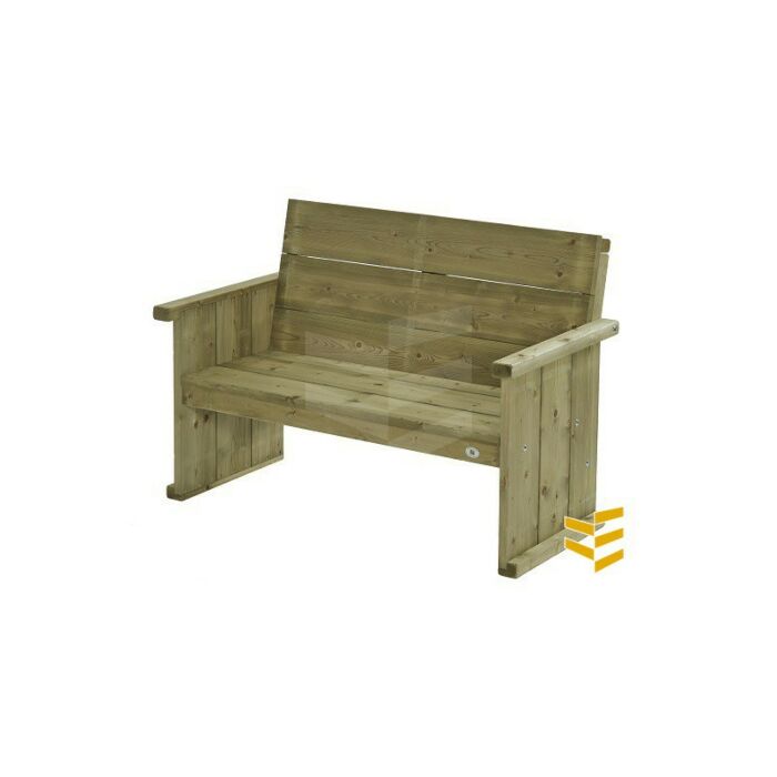 Talen0531 - Bank Lisse 2-zits 127 cm main product photo