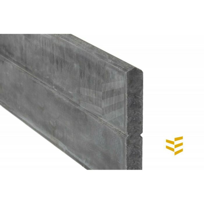Betonnen motiefplaat 48x260x1840 blokhutprofiel antraciet main product photo