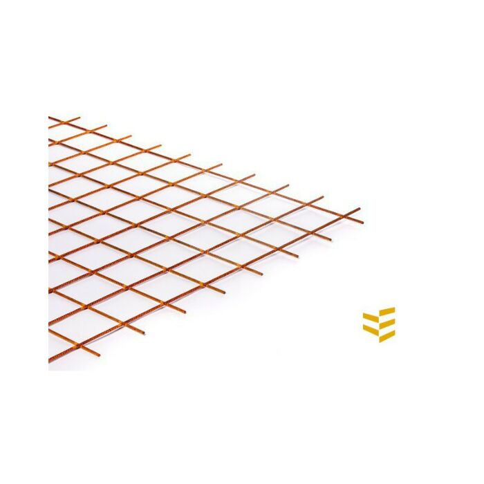 Betonstaalmat maas 100 verroest 2000x3000 draad 5 mm main product photo