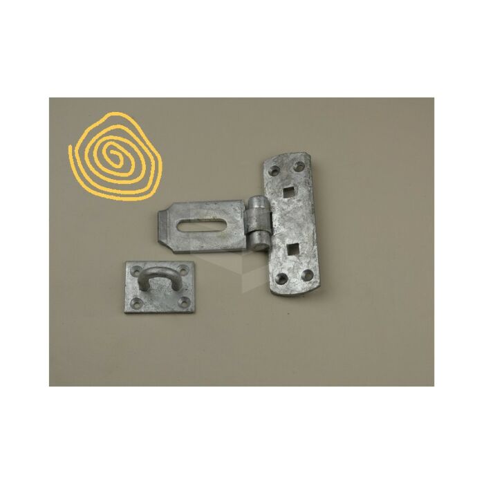 Deursluiting 155x155 mm vuurverzinkt main product photo