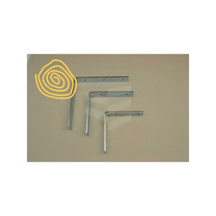 Dorpelhoek 200x200x25 verzinkt main product photo