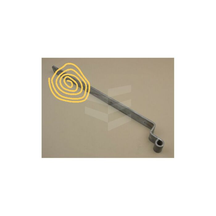 Duimheng met bocht - 650 mm verzinkt + duim main product photo