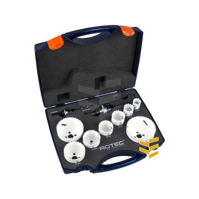 Gatzagenset 527-electricien 10-delig, dia 22x76 ABS main product photo