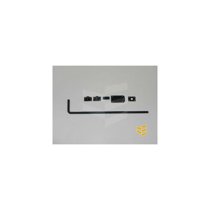 Grondgrendel 600 mm + 2 geleiders zwart main product photo