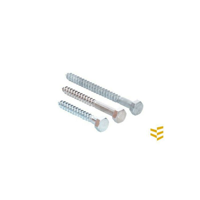 Houtdraad bout therm. verzinkt 10x130 main product photo