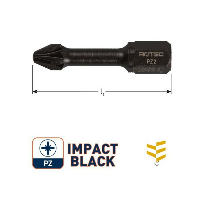 Impact schroefbit PH 1 50 mm E6.3 BASIC (2 st) main product photo
