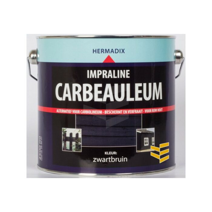 Hermadix Impraline Carbeauleum (zwartbruin) main product photo