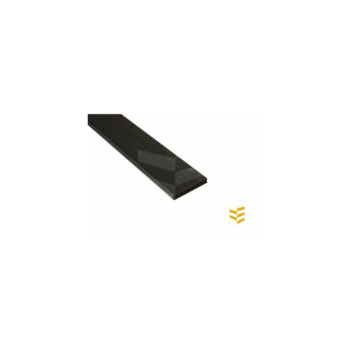 KLP 28x140x2500 veer-en-groef zwart 232151 main product photo