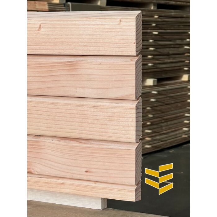 Lariks/douglas rhombus enkel 21x70 main product photo