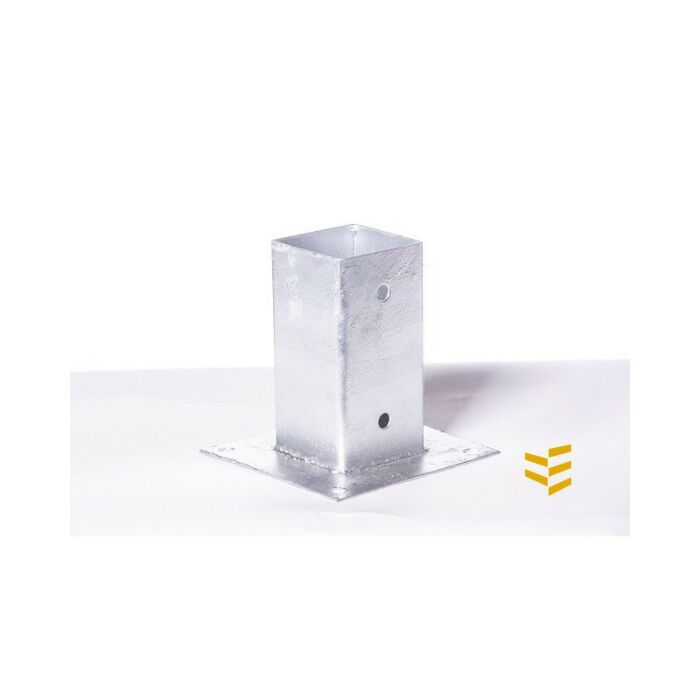Paalplaathouder 121x121x150 vuurverzinkt main product photo