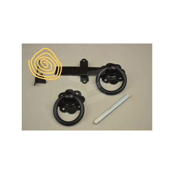 Ringheksluiting "Rustiek" zwart main product photo