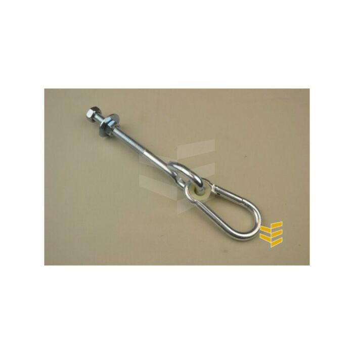 Schommelhaak + karabijnhaak M12x270 verzinkt main product photo