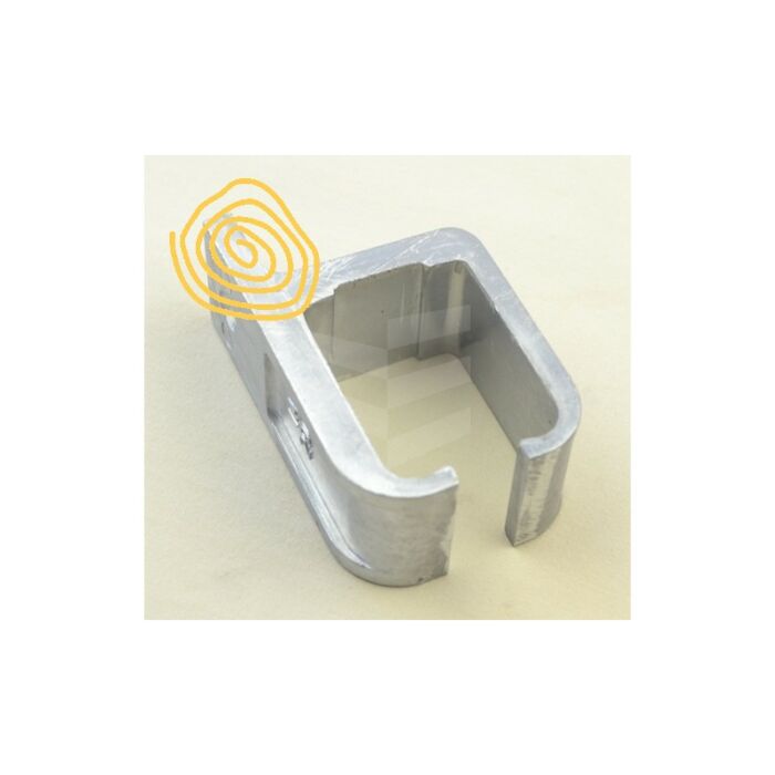 Schuifdeur - wandraildrager alu 1A/290 main product photo