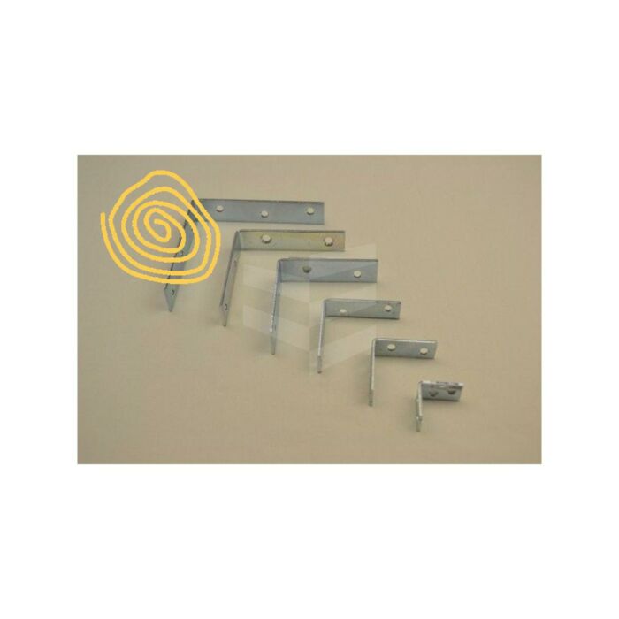 Stoelhoek 30 x 14 x 2 verzinkt main product photo