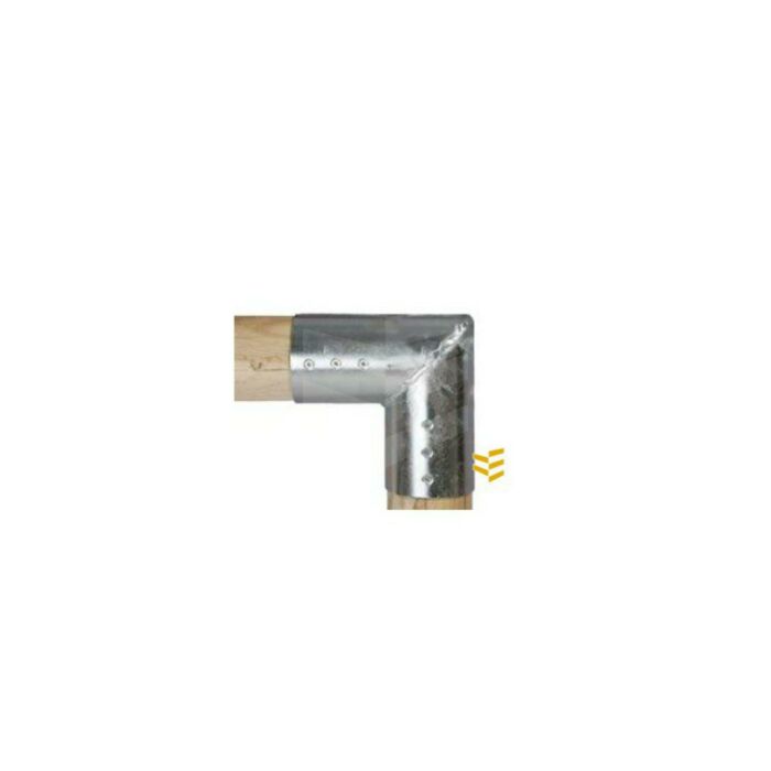 Verbindingsstuk tbv ronde palen dia 10 cm (3-weg) main product photo