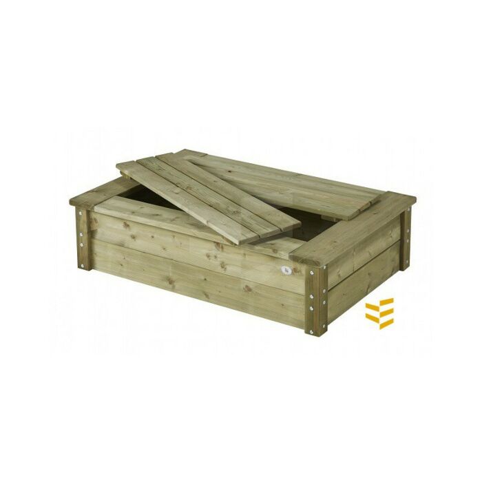 Talen0810 - Zandbak 100 x 100 cm met deksel main product photo
